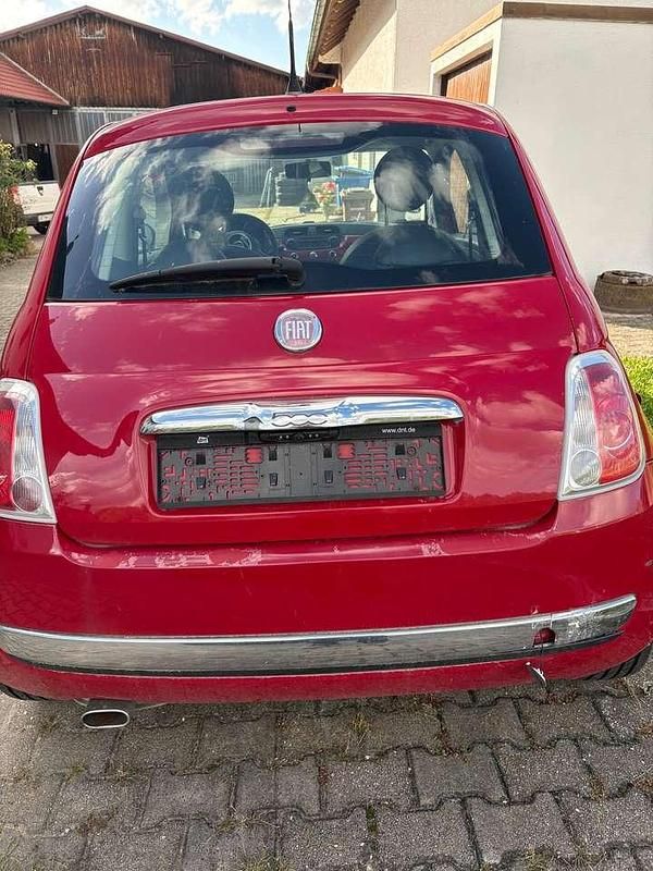 Rot Gebraucht 2010 Fiat 500 Lounge Limousine | 5.200 € (Fairer Preis) - Bild 1/4