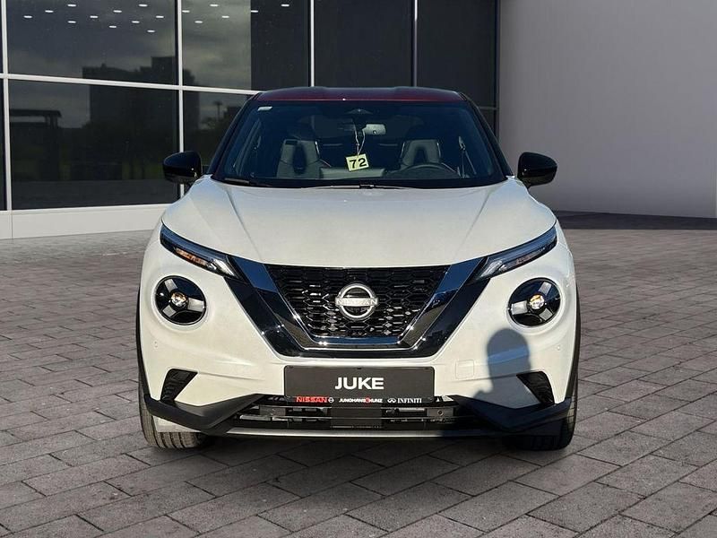 Neu Nissan Juke 114 PS (83 kW) 2025 Pearl white/ reddish orange yd SUV