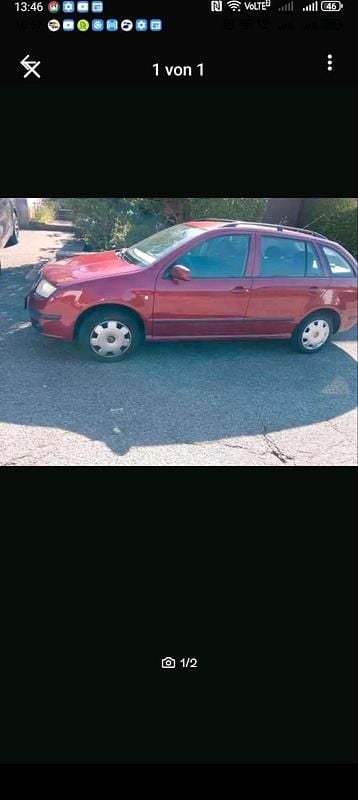 Rot Gebraucht 2006 Skoda Fabia Kombi | 1.500 € (Fairer Preis) - Bild 1/1