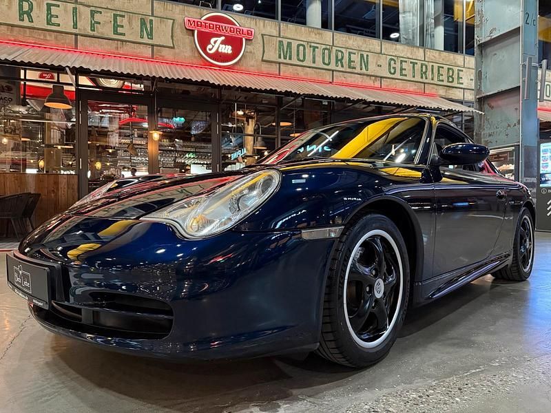 Gebraucht Porsche 996 320 PS (235 kW) 2003 Blau Cabrio