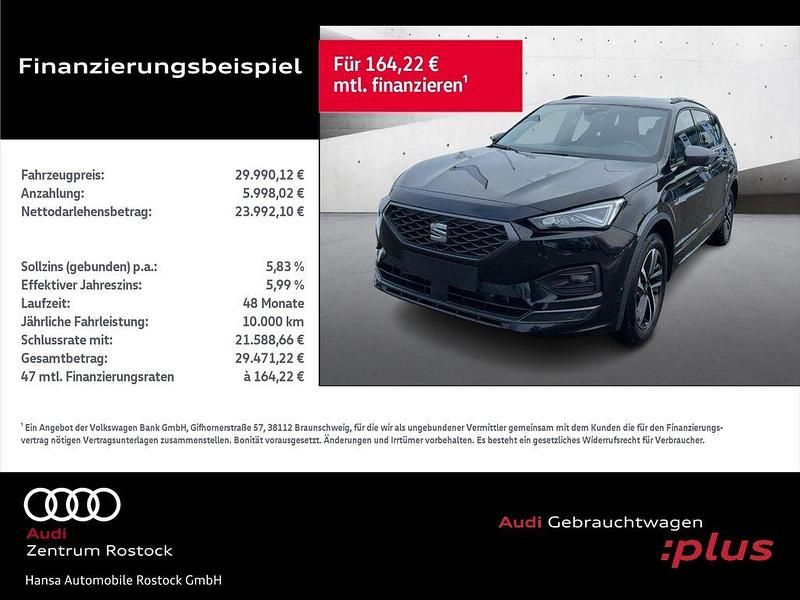 Schwarz Gebraucht 2023 Seat Tarraco SUV | 29.990 € (Superpreis) - Bild 1/4
