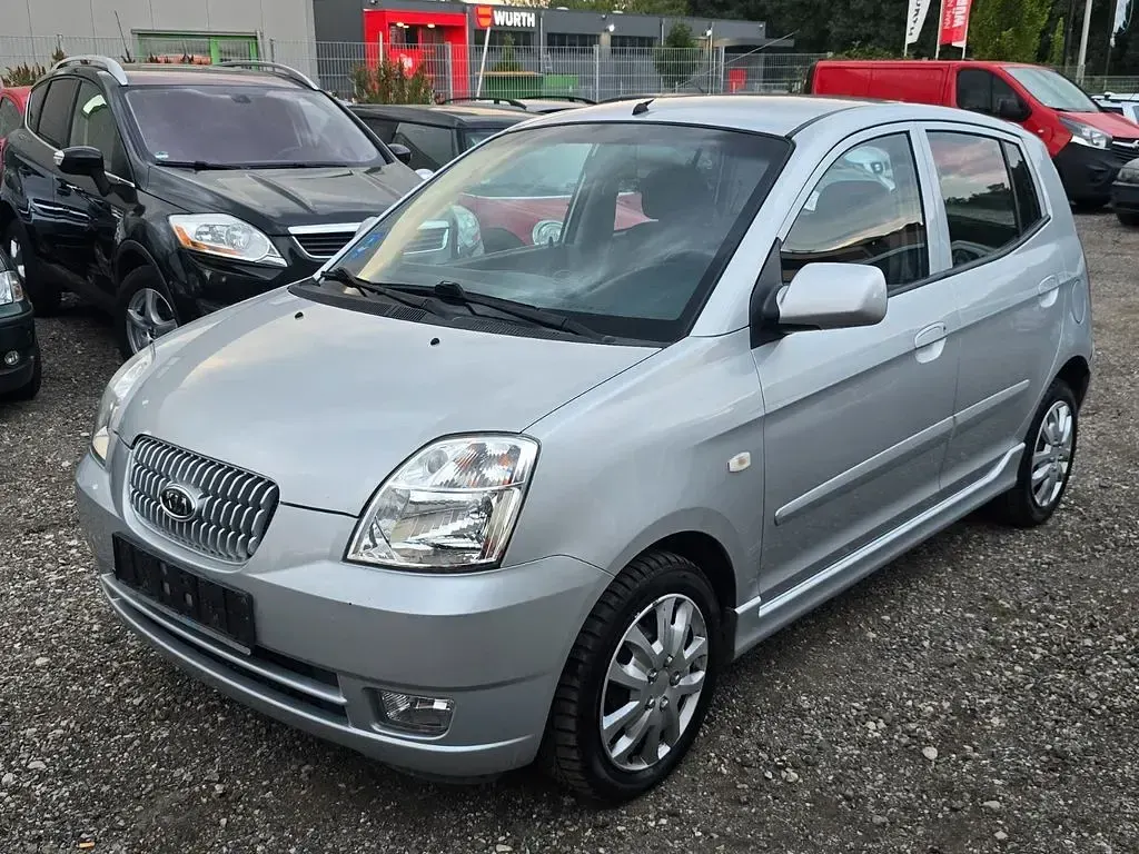 Gebraucht Kia Picanto EX 65 PS (47 kW) 2006 Silber Kleinwagen