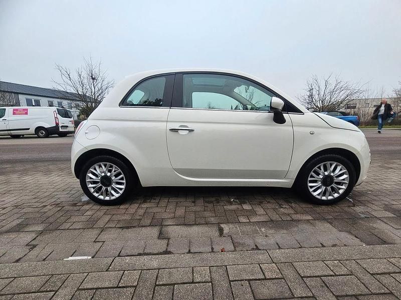 Weiß Gebraucht 2014 Fiat 500 Lounge Kleinwagen | 7.200 € (Guter Preis) - Bild 1/4