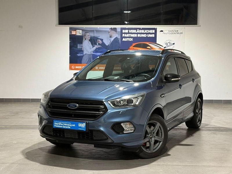 Blau Gebraucht 2019 Ford Kuga ST-Line SUV | 16.890 € (Fairer Preis) - Bild 1/3