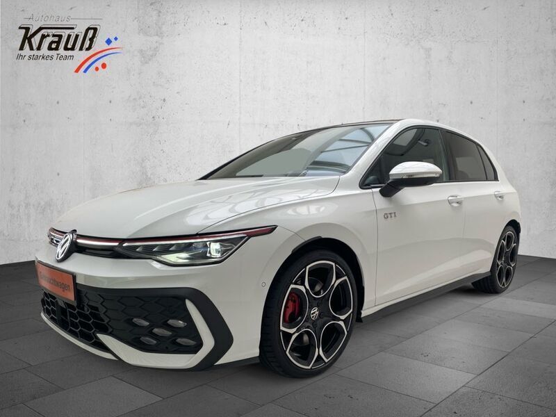 Pure white Gebraucht 2024 VW Golf VIII GTI Limousine | 36.650 € (Fairer Preis) - Bild 1/4