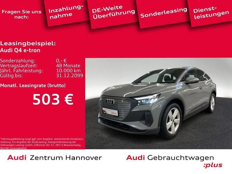 C2 kieselgrau Gebraucht 2022 Audi e-tron Sportback SUV | 28.950 € (Fairer Preis) - Bild 1/4