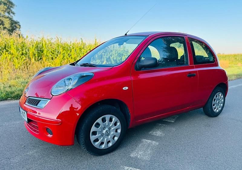 Gebraucht Nissan Micra 65 PS (47 kW) 2009 Rot Kleinwagen