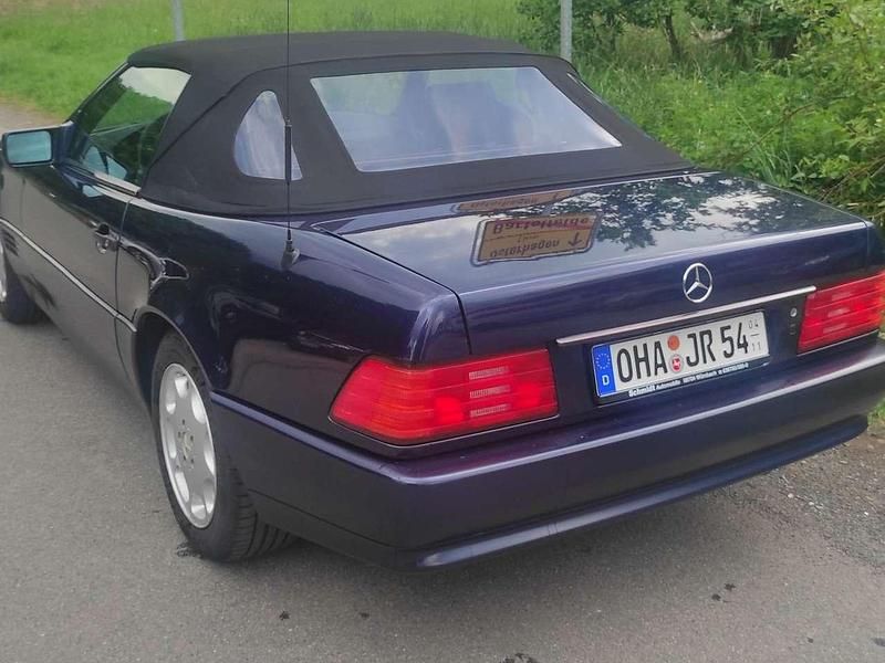 Gebraucht Mercedes SL320 231 PS (169 kW) 1993 Blau Cabrio