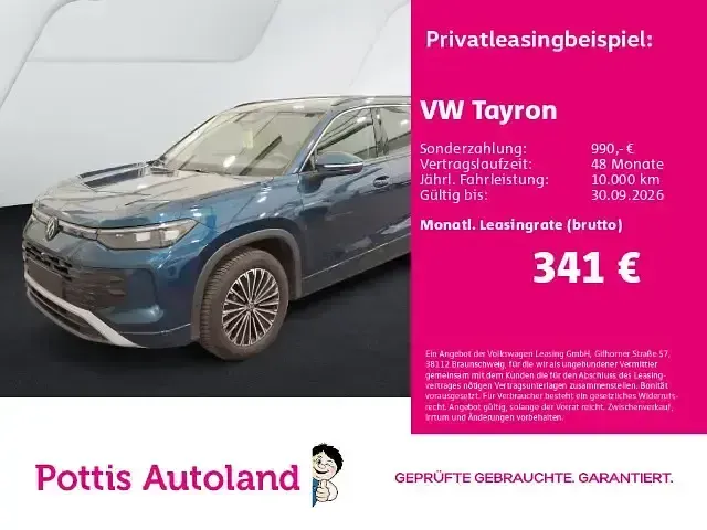 Gebraucht VW Tayron Life 150 PS (110 kW) 2025 SUV