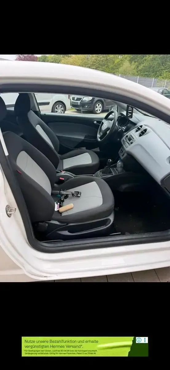 Gebraucht Seat Ibiza 75 PS (55 kW) 2014 Weiß Kleinwagen