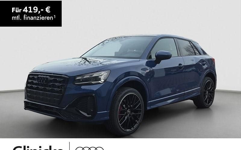 Neu Audi Q2 S-Line 150 PS (110 kW) 2025 Ascariblau metallic SUV