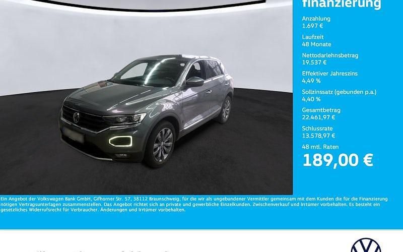 Gebraucht VW T-Roc Sport 150 PS (110 kW) 2022 Indiumgrau metallic SUV