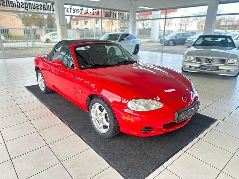 Gebraucht Mazda MX5 145 PS (106 kW) 2002 Rot Cabrio