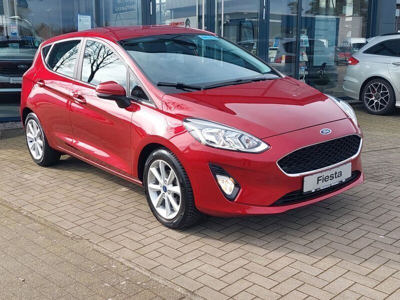 Rubyrot (metallic) Gebraucht 2018 Ford Fiesta Trend Kleinwagen | 10.950 € (Teuer) - Bild 1/4