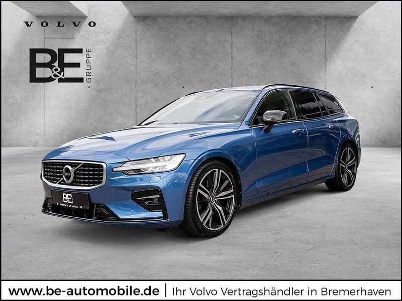 Blau Gebraucht 2020 Volvo V60 R-Design Kombi | 31.450 € (Etwas zu teuer) - Bild 1/4