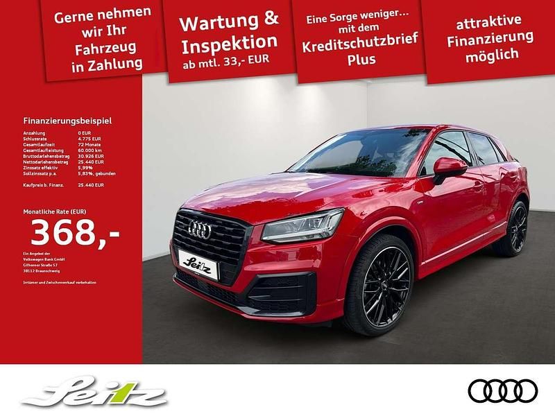 Tangorot metallic Gebraucht 2019 Audi Q2 Sport SUV | 25.440 € (Fairer Preis) - Bild 1/3