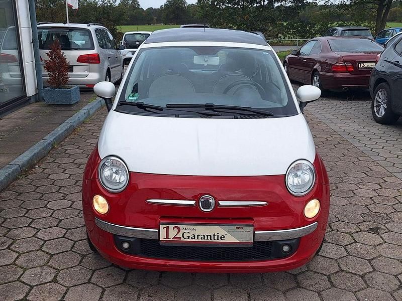 Gebraucht Fiat 500 Lounge 69 PS (50 kW) 2008 Rot Kleinwagen