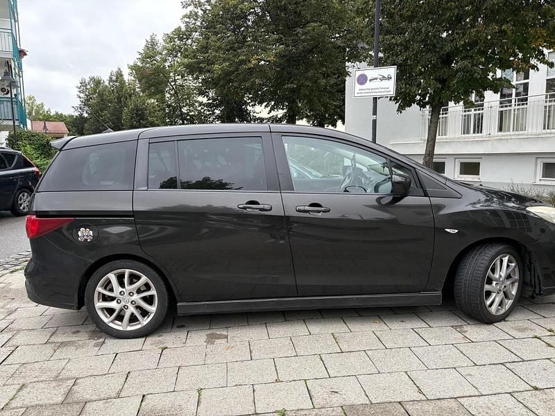 Gebraucht Mazda 5 116 PS (85 kW) 2012 Schwarz Van / Kleinbus