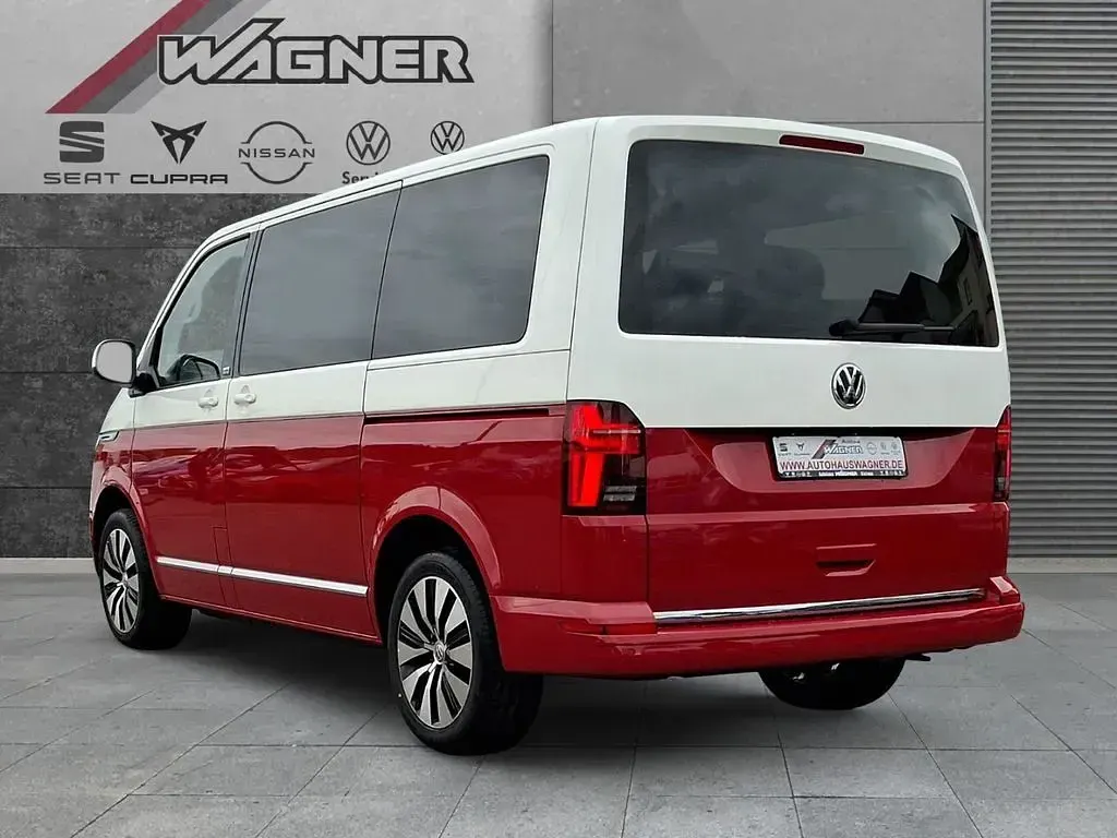 Brugt VW T6.1 Generation Six 199 HK (146 kW) 2020 Rød Van