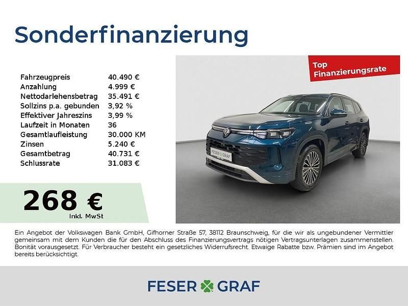 Gebraucht VW Tayron Life 193 PS (141 kW) 2025 Nightshade blue metallic SUV