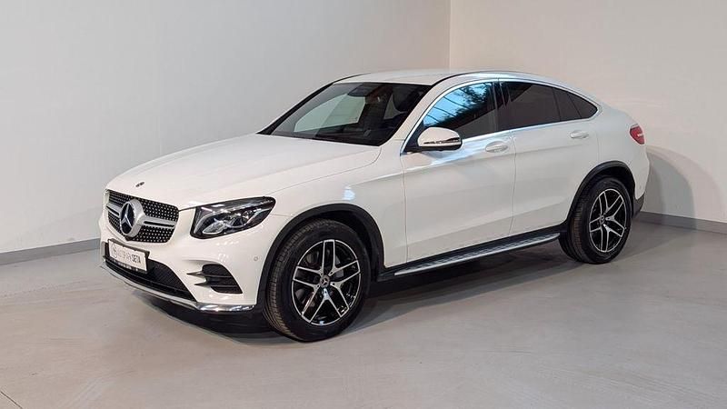 Weiß Gebraucht 2017 Mercedes GLC250 AMG Coupé | 28.975 € (Guter Preis) - Bild 1/4