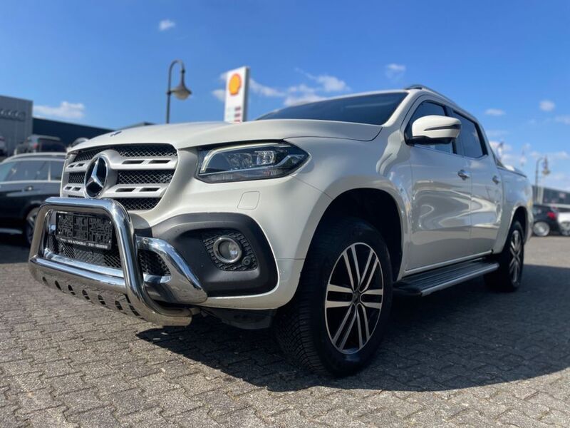 Beringweiss metallic Gebraucht 2018 Mercedes X250 Edition Abholung | 29.999 € (Superpreis) - Bild 1/4