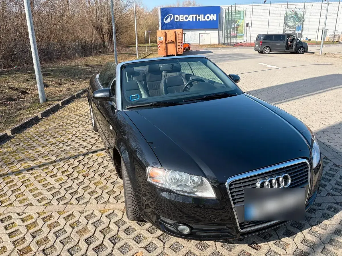 Gebraucht Audi Cabriolet Sport 163 PS (119 kW) 2008 Schwarz Cabrio