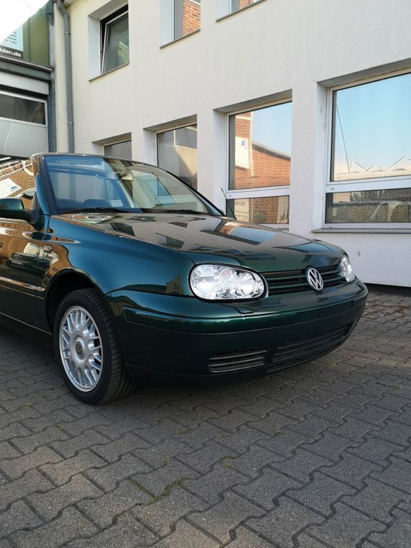 Gebraucht VW Golf Cabriolet 116 PS (85 kW) 1999 Grün Cabrio
