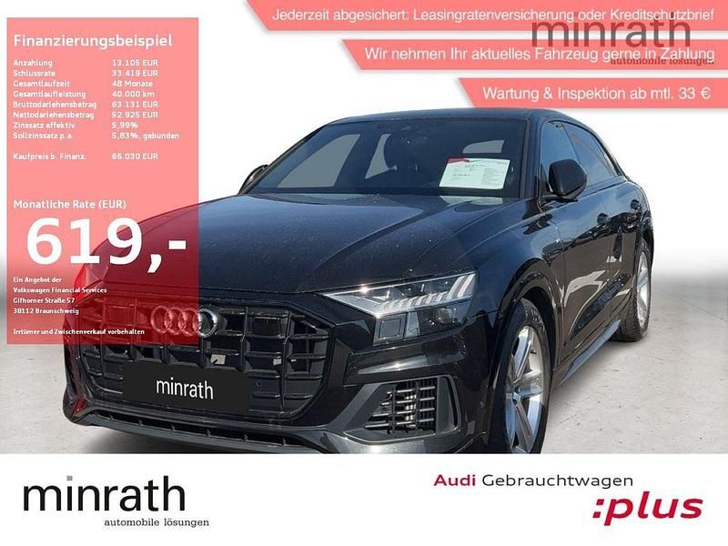 Schwarz Gebraucht 2023 Audi Q8 Sport SUV | 65.880 € (Fairer Preis) - Bild 1/4