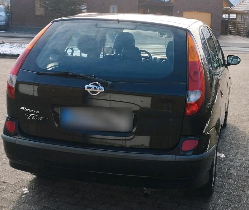 Gebraucht Nissan Almera Tino 2003 Schwarz Van / Kleinbus