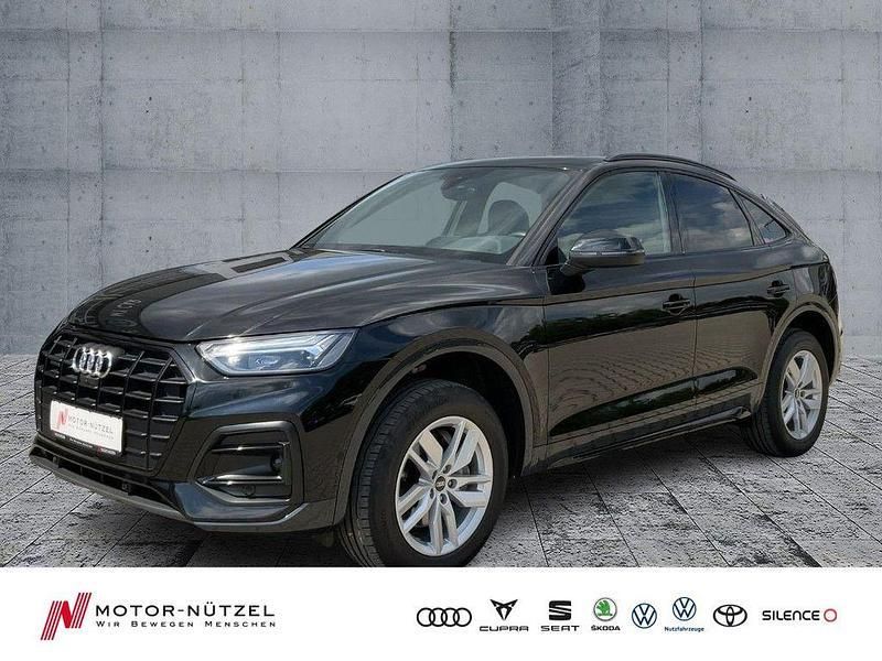 Mythosschwarz metallic Gebraucht 2022 Audi Q5 Sportback Ambiente SUV | 39.450 € (Guter Preis) - Bild 1/4
