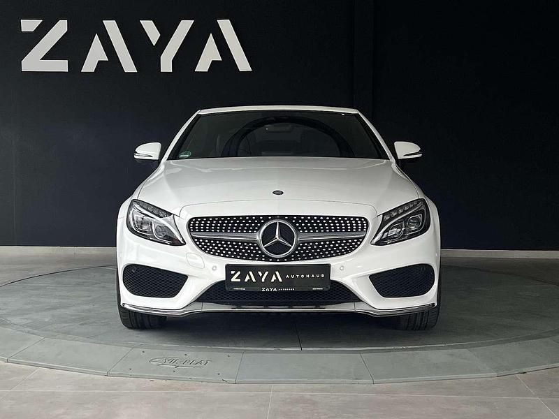Gebraucht Mercedes C220 AMG 170 PS (125 kW) 2016 Polar white Cabrio