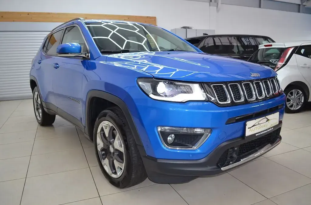 Gebraucht Jeep Compass Limited 170 PS (125 kW) 2019 Blau SUV