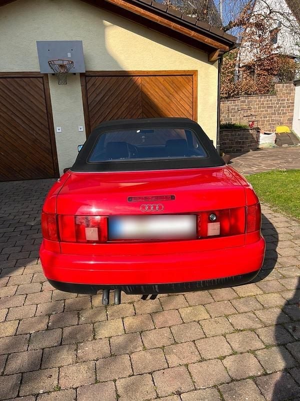 Usata Audi 80 66 CV (48 kW) 1998 Rosso Cabrio