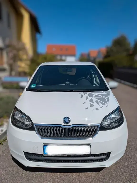 Gebraucht Skoda Citigo Fun 60 PS (44 kW) 2017 Weiß Kleinwagen