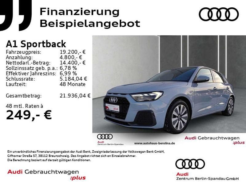 Pfeilgrau perleffekt Gebraucht 2021 Audi A1 Kleinwagen | 19.200 € (Guter Preis) - Bild 1/4