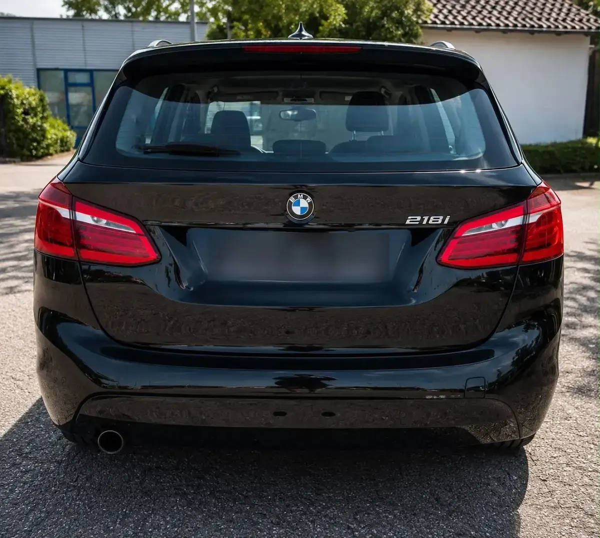 Gebraucht BMW 218 Active Tourer 136 PS (100 kW) 2018 Schwarz Van / Kleinbus