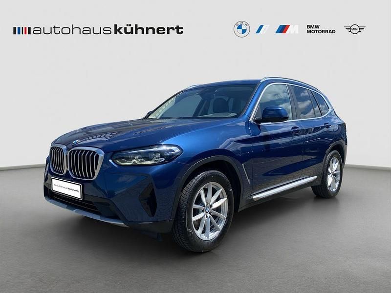 Phytonicblau metallic Gebraucht 2022 BMW X3 Sport Line SUV | 35.465 € (Superpreis) - Bild 1/4