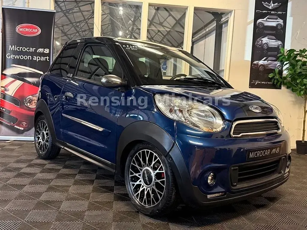 Brugt Microcar M8 2017 Blå Hatchback