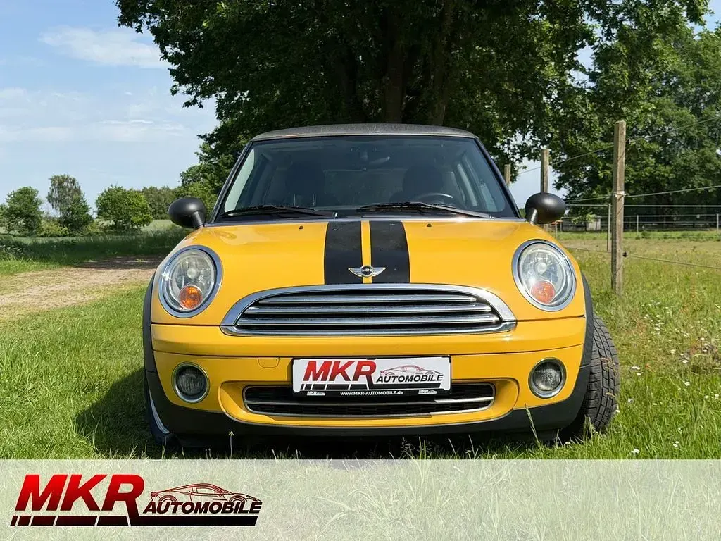 Gebraucht Mini ONE Pepper 95 PS (69 kW) 2009 Gelb Kleinwagen