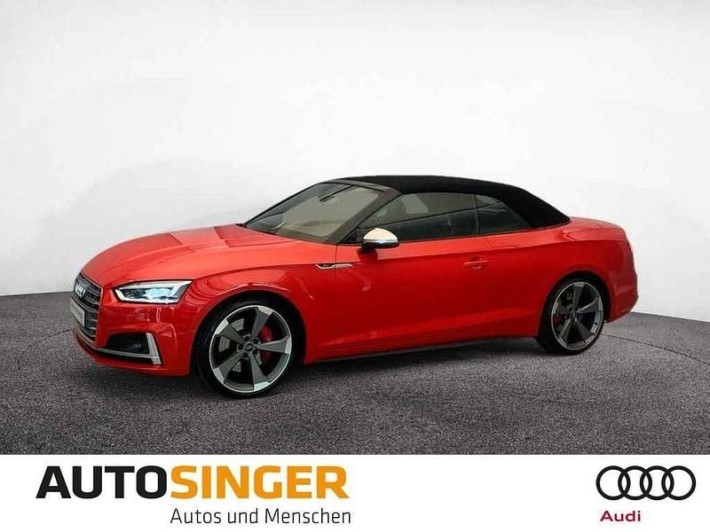 Rot Gebraucht 2018 Audi S5 Cabriolet Ambiente Cabrio | 38.990 € (Guter Preis) - Bild 1/4