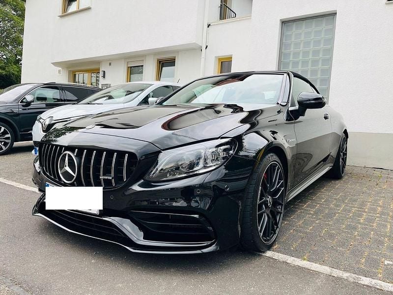 Schwarz Gebraucht 2022 Mercedes C63S AMG AMG Cabrio | 78.900 € (Guter Preis) - Bild 1/4