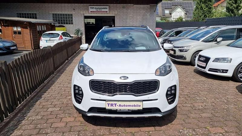 Deluxe white Gebraucht 2016 Kia Sportage GT-Line SUV | 16.300 € (Fairer Preis) - Bild 1/4