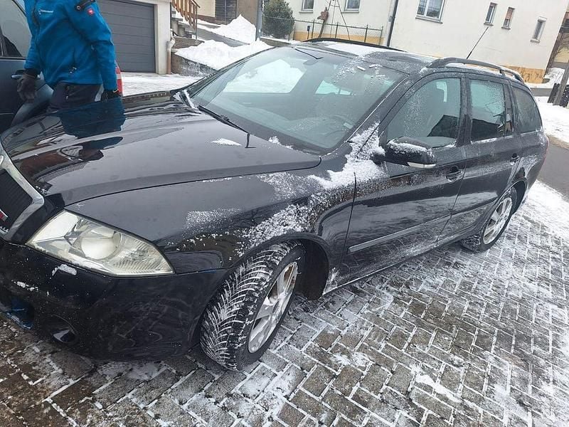 Blau Gebraucht 2008 Skoda Octavia Elegance Limousine | 2.399 € (Guter Preis) - Bild 1/4