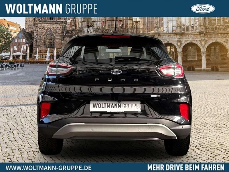 Gebraucht Ford Puma Titanium 125 PS (91 kW) 2023 Obsidianschwarz metallic Limousine