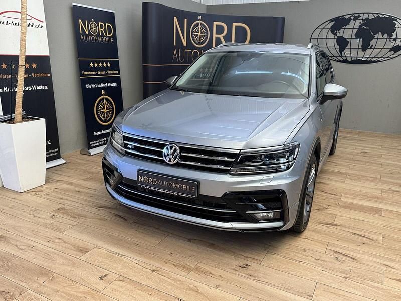 Silber Gebraucht 2020 VW Tiguan Allspace R-line SUV | 30.799 € (Guter Preis) - Bild 1/3