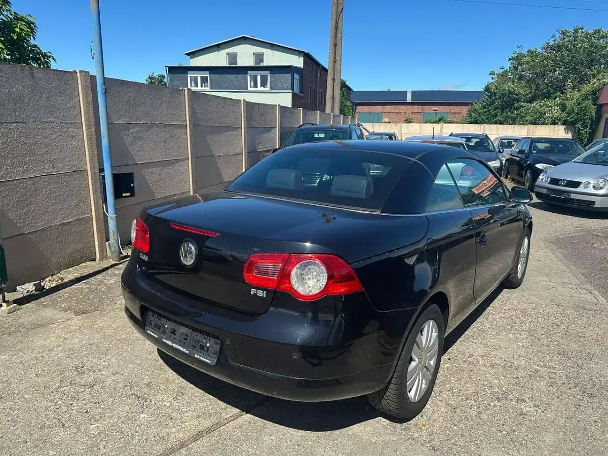 Gebraucht VW Eos 116 PS (85 kW) 2006 Schwarz Cabrio