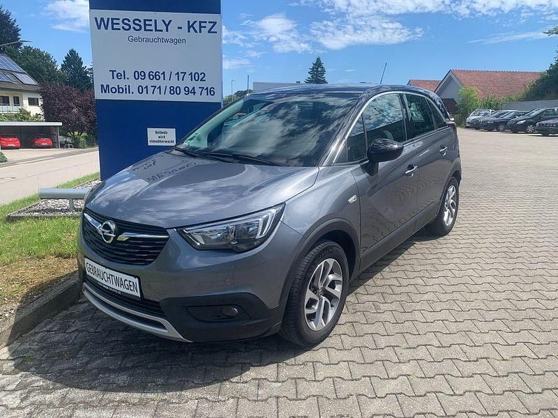 Grau Gebraucht 2018 Opel Crossland Innovation SUV | 5.950 € (Superpreis) - Bild 1/4