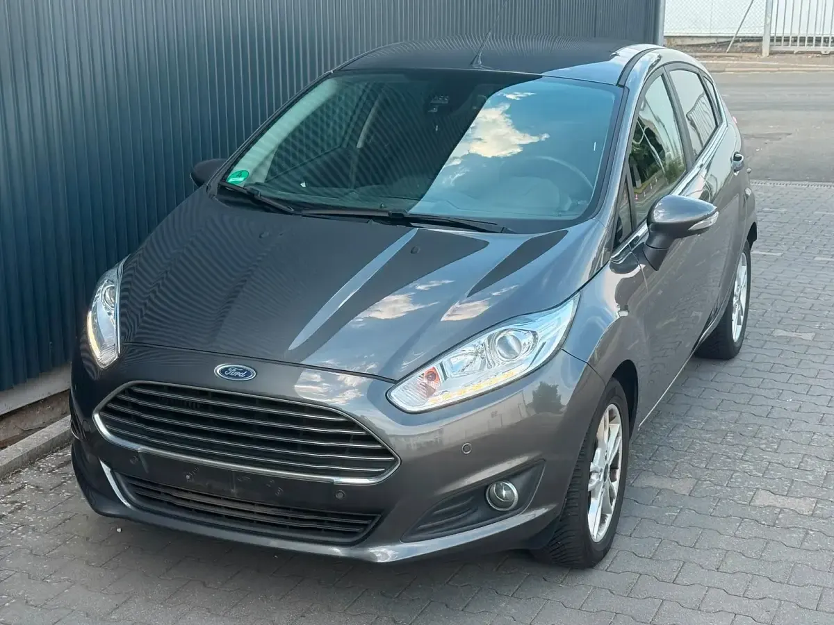 Gebraucht Ford Fiesta Titanium 125 PS (91 kW) 2017 Grau Kleinwagen