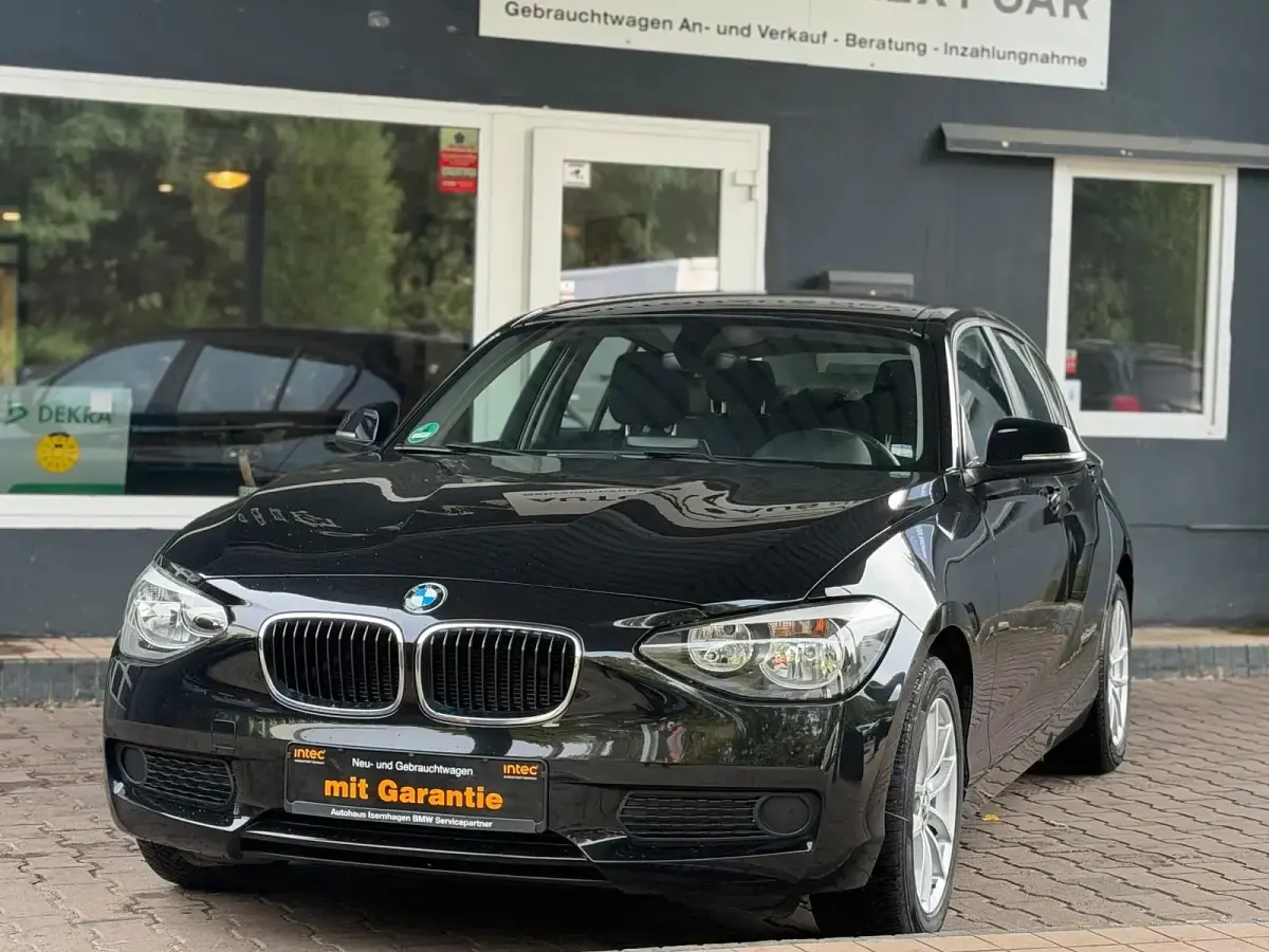Gebraucht BMW 116 Urban Line 136 PS (100 kW) 2014 Schwarz Kleinwagen